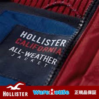 【 S サイズ】　ホリスター ジャケット 赤 レッド　The Hollister Sherpa Lined All-Weather Jacket アメカジ インポート 正規品保証付 最新作直輸