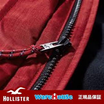 【 S サイズ】　ホリスター ジャケット 赤 レッド　The Hollister Sherpa Lined All-Weather Jacket アメカジ インポート 正規品保証付 最新作直輸