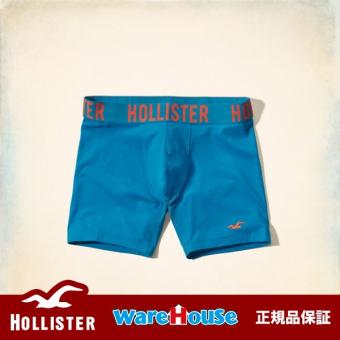 【Sサイズ】ホリスター ボクサーパンツ アンダーウェア Hollister Classic Fit Briefs【BLUE】ブルー アメカジ インポート 正規品保証付 最新作直輸入