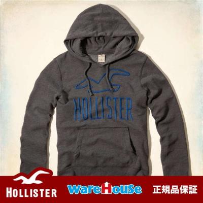 【M サイズ】ホリスター　プルオーバー パーカー　グレー　Redondo Hoodie アメカジ インポート 正規品保証付 最新作直輸入
