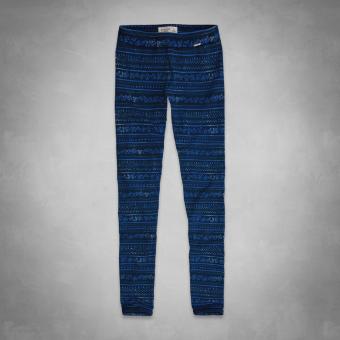 【XS S サイズ】アバクロ レギンス　青 ブルー A&F High Rise Leggings アメカジ インポート 正規品保証付 最新作直輸入